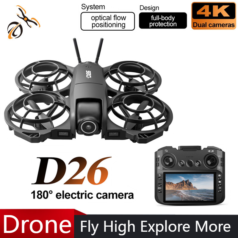 Drone Camera Hd - D26 Drone 4K Hava Çekimi HD
