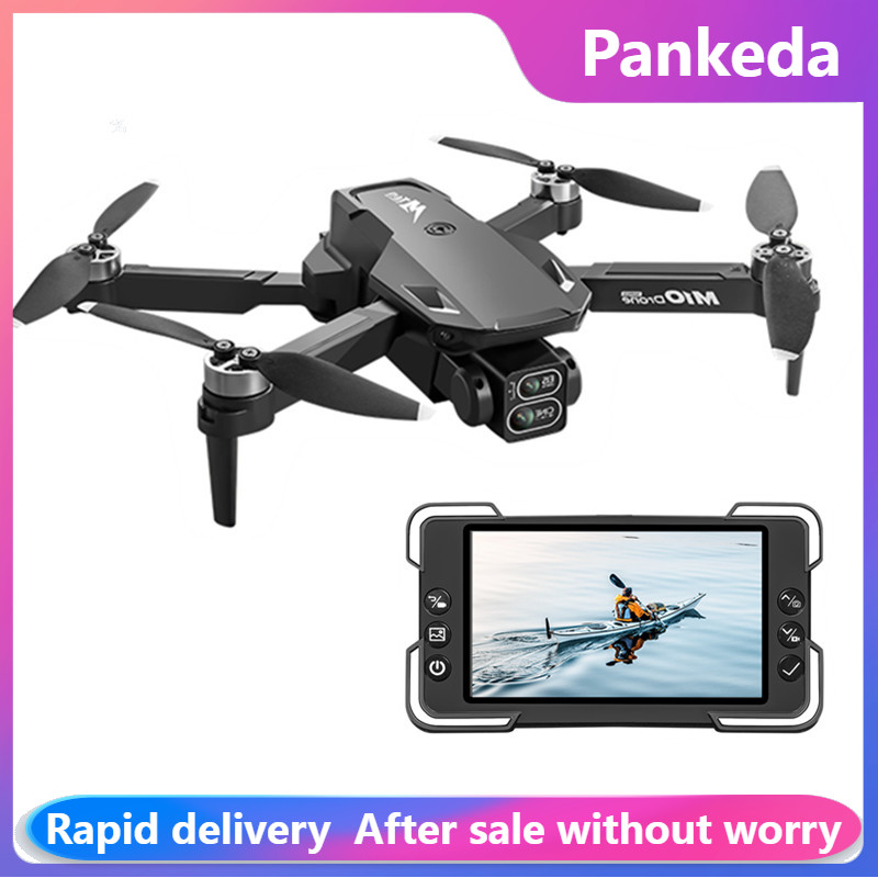 Drone Camera Hd - M10 Kamera Drone'u Ekranlı Uzaktan Kumanda,