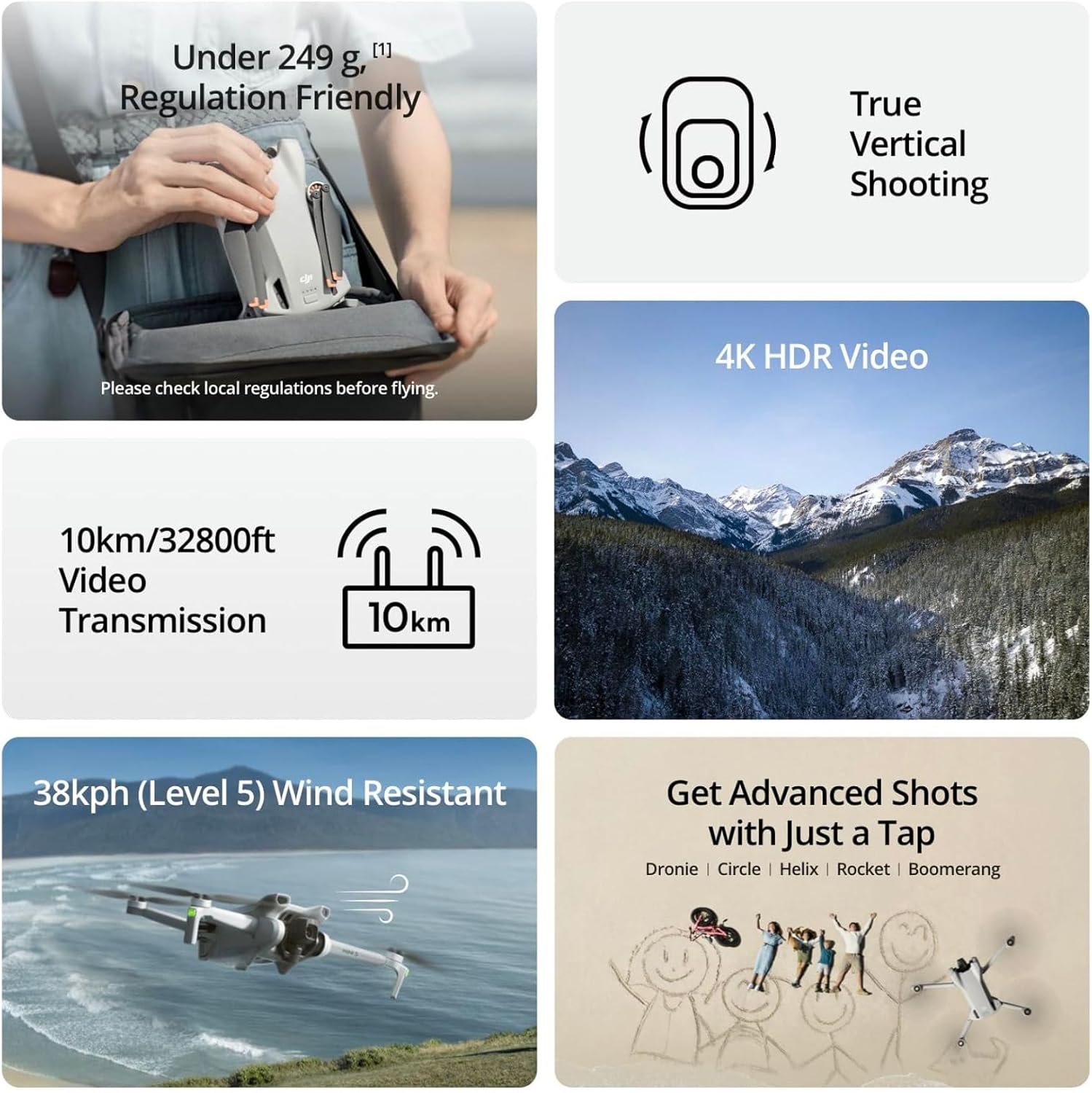 Yenilenmiş DJI Mini 3 / Mini 4 - Dji Drone Mini 3 incelemesi ve fiyatı