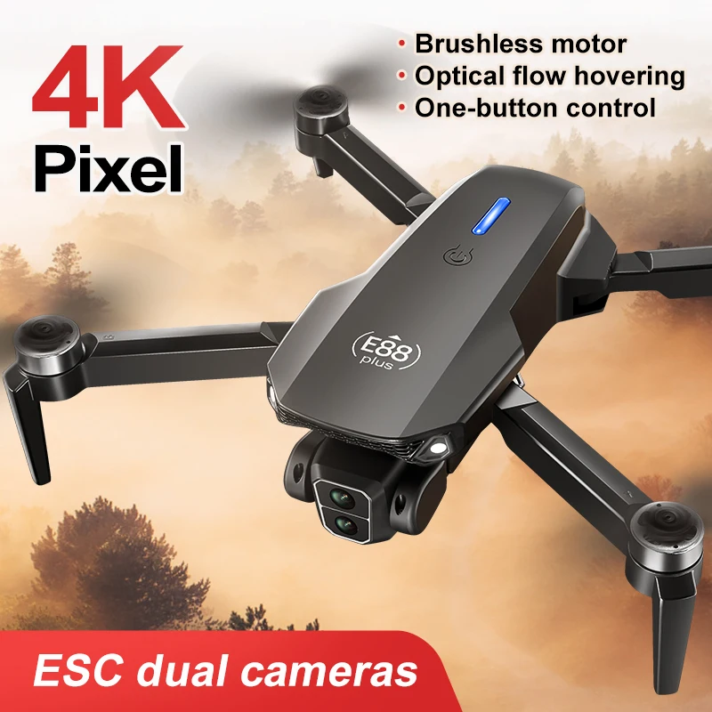 Yeni E88 Plus Quadcopter Drone - Drone Camera Night Vision incelemesi ve fiyatı
