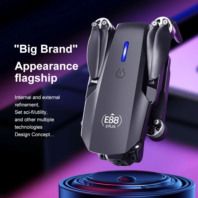 Yeni E88 Plus Quadcopter Drone - Drone Camera Night Vision incelemesi ve fiyatı